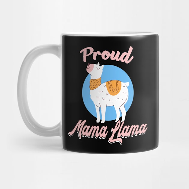 Mama llama gift by Foxxy Merch